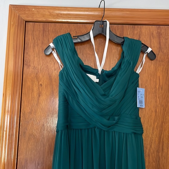 David’s Bridal Gem Off Shoulder bridesmaid dress - Picture 2 of 3